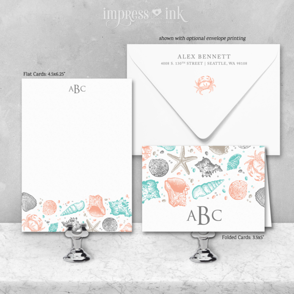 Seashell Notecards