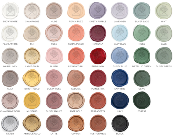 Adhesive Wax Seals - Image 2
